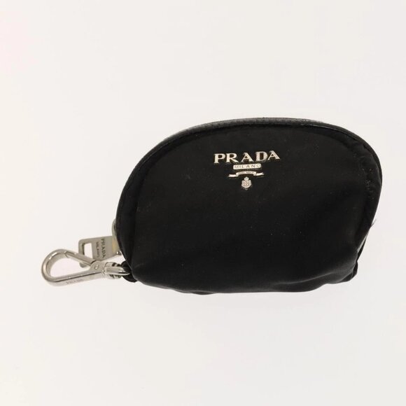 PRADA Pouch Nylon 3 Set Black Pink Auth gh587 - Picture 14 of 16